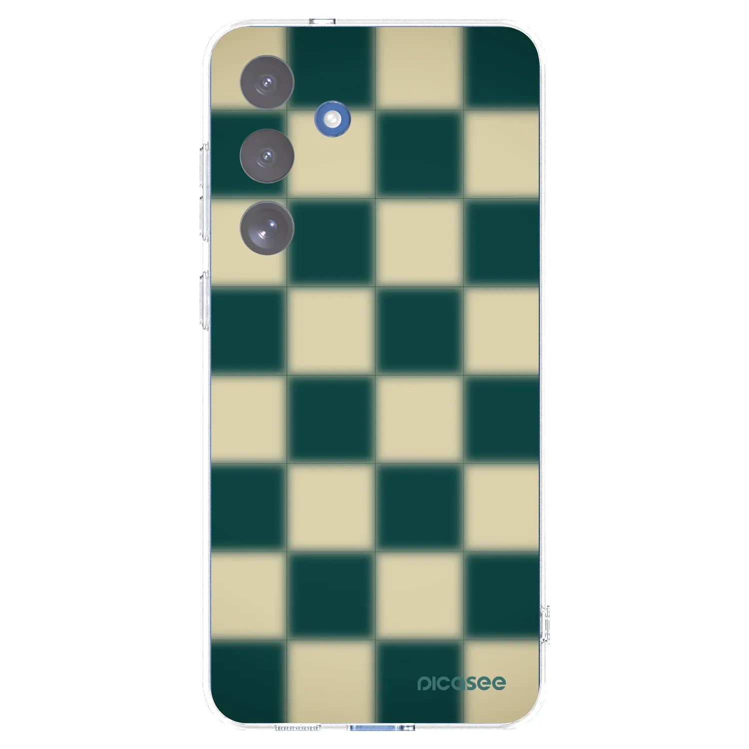 Picasee husă transparentă din silicon pentru Samsung Galaxy S25 FE 5G - Shadow Chess