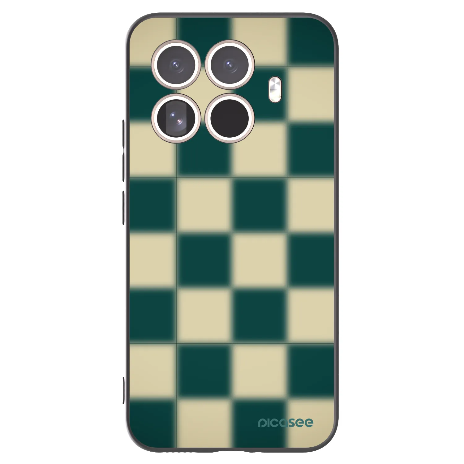 Picasee husă neagră din silicon pentru Xiaomi 15T Pro - Shadow Chess