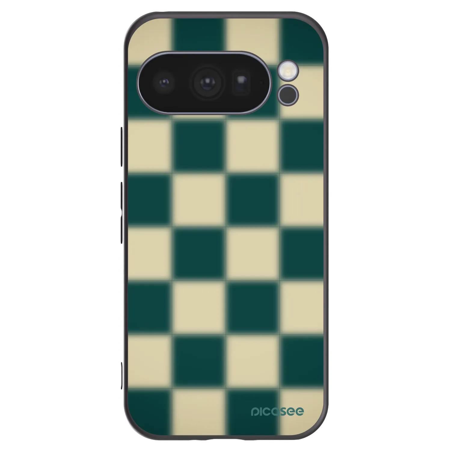 Picasee husă neagră din silicon pentru Google Pixel 10 Pro - Shadow Chess