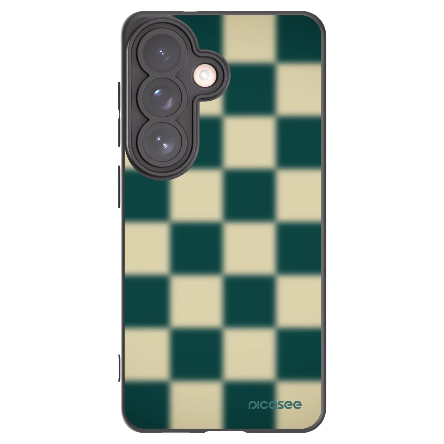 Picasee husă neagră din silicon pentru Samsung Galaxy S26 - Shadow Chess