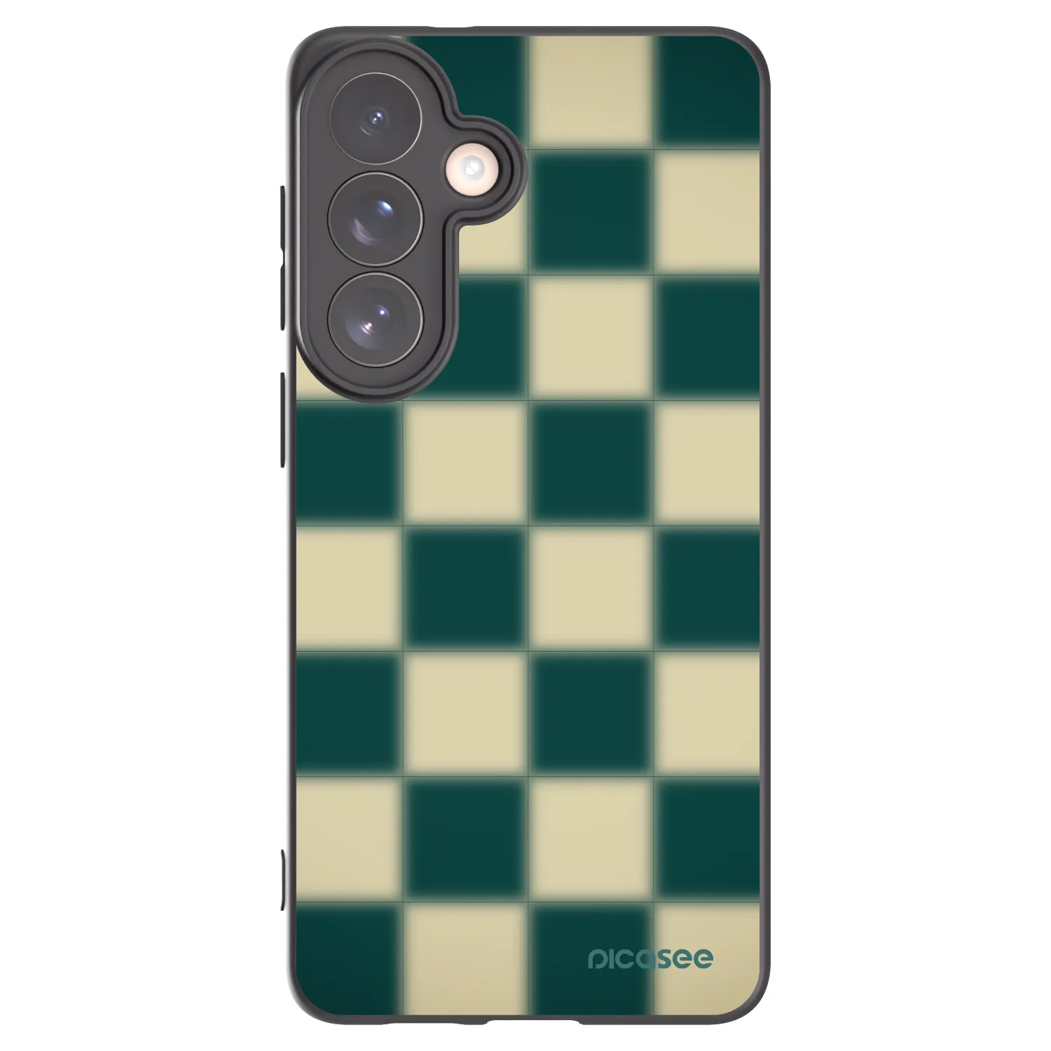 Picasee husă neagră din silicon pentru Samsung Galaxy S26+ - Shadow Chess
