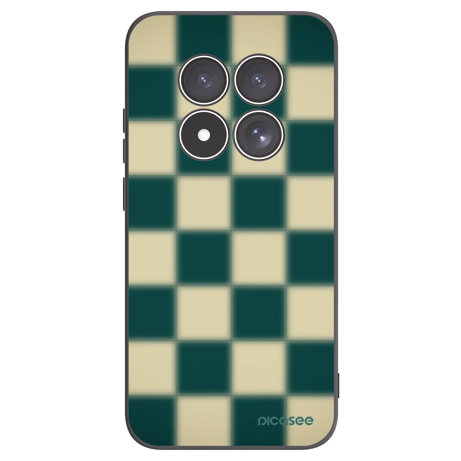 Picasee husă neagră din silicon pentru Xiaomi Redmi Note 15 Pro 5G - Shadow Chess