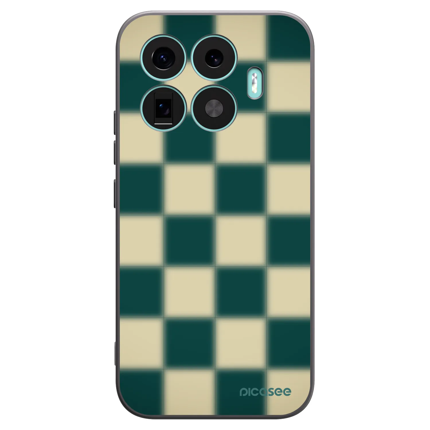 Picasee husă neagră din silicon pentru Xiaomi 17T - Shadow Chess