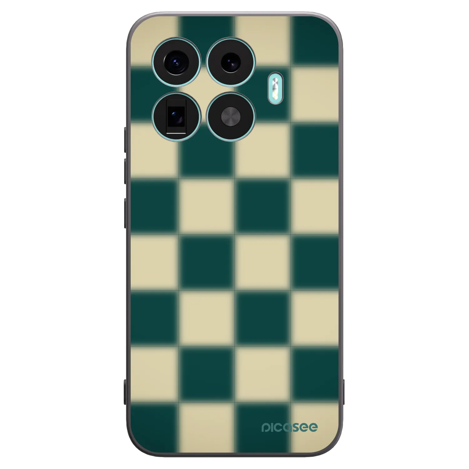 Picasee husă neagră din silicon pentru Xiaomi 17T Pro - Shadow Chess