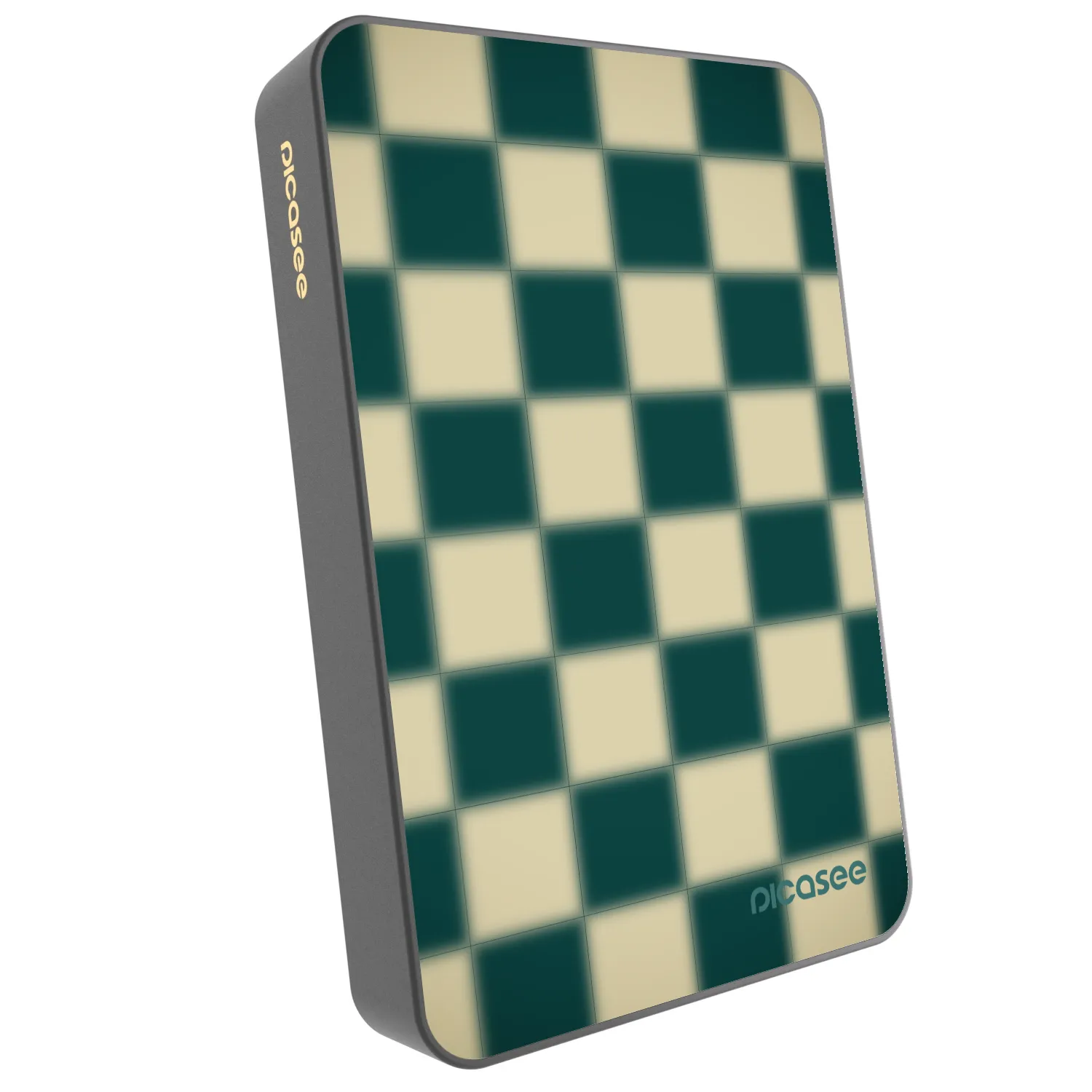 Picasee Powerbank cu MagSafe 10 000 mAh Gri - Shadow Chess