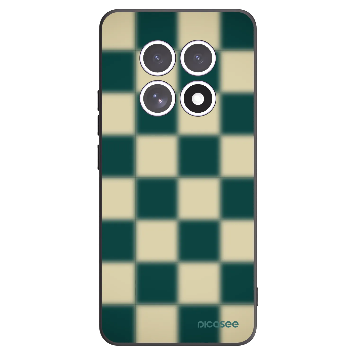 Picasee husă neagră din silicon pentru Xiaomi Redmi Note 15 5G - Shadow Chess