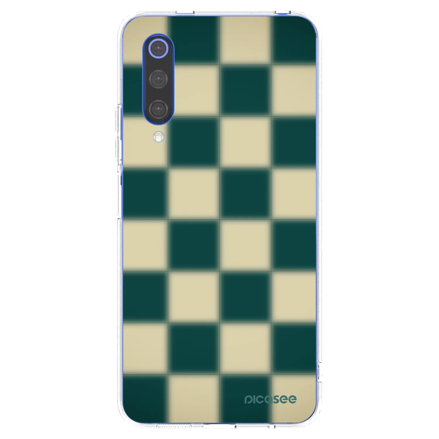 Picasee husă transparentă din silicon pentru Xiaomi Mi 9 SE - Shadow Chess