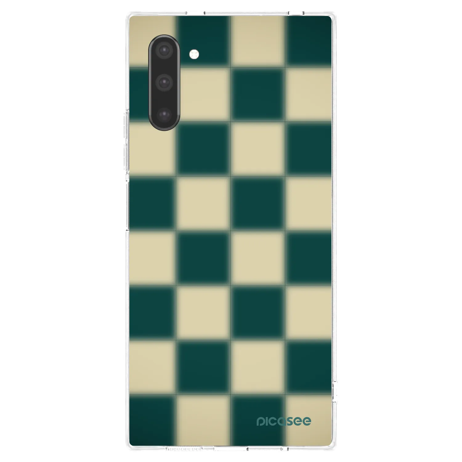 Picasee husă transparentă din silicon pentru Samsung Galaxy Note 10 N970F - Shadow Chess