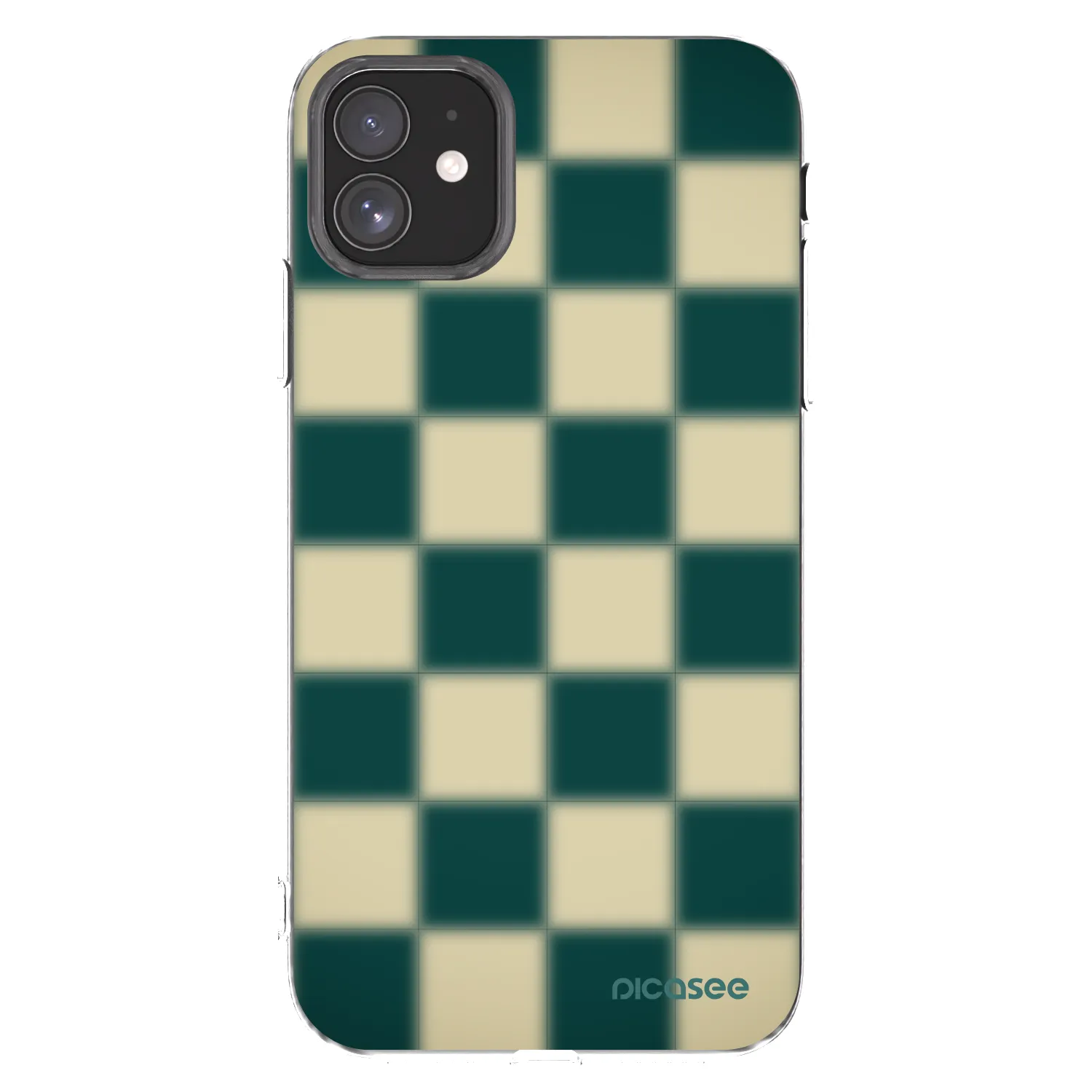 Picasee husă transparentă din silicon pentru Apple iPhone 11 - Shadow Chess
