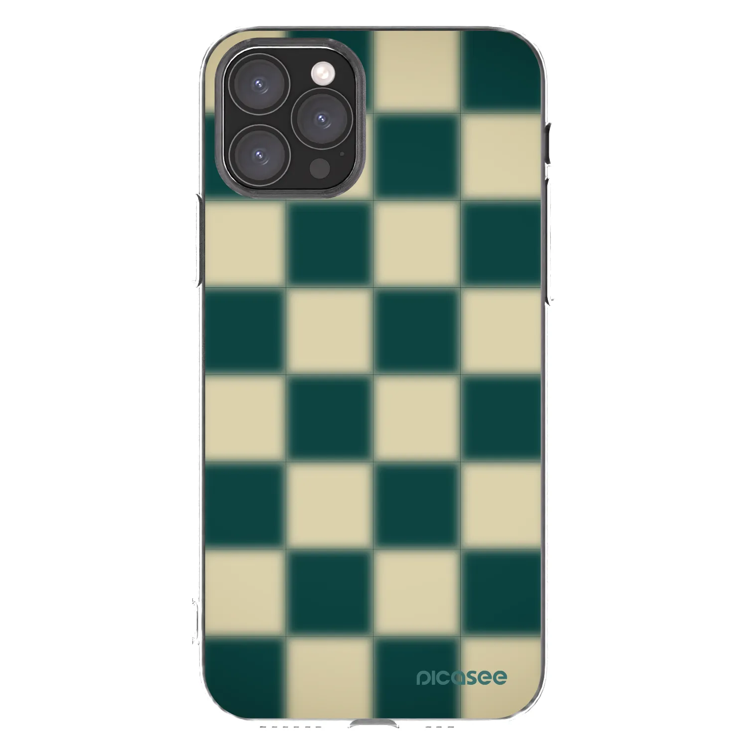 Picasee husă transparentă din silicon pentru Apple iPhone 11 Pro - Shadow Chess