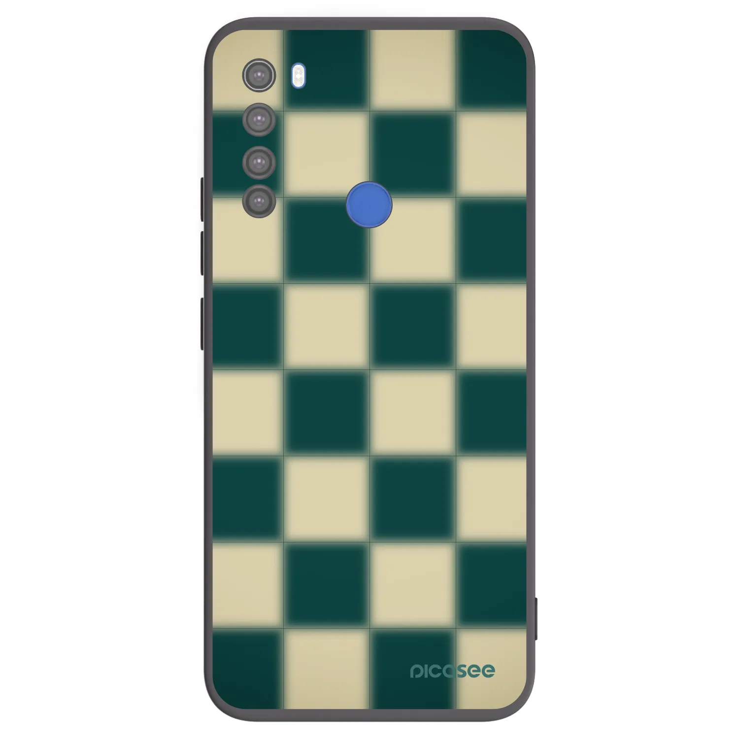 Picasee husă neagră din silicon pentru Xiaomi Redmi Note 8T - Shadow Chess