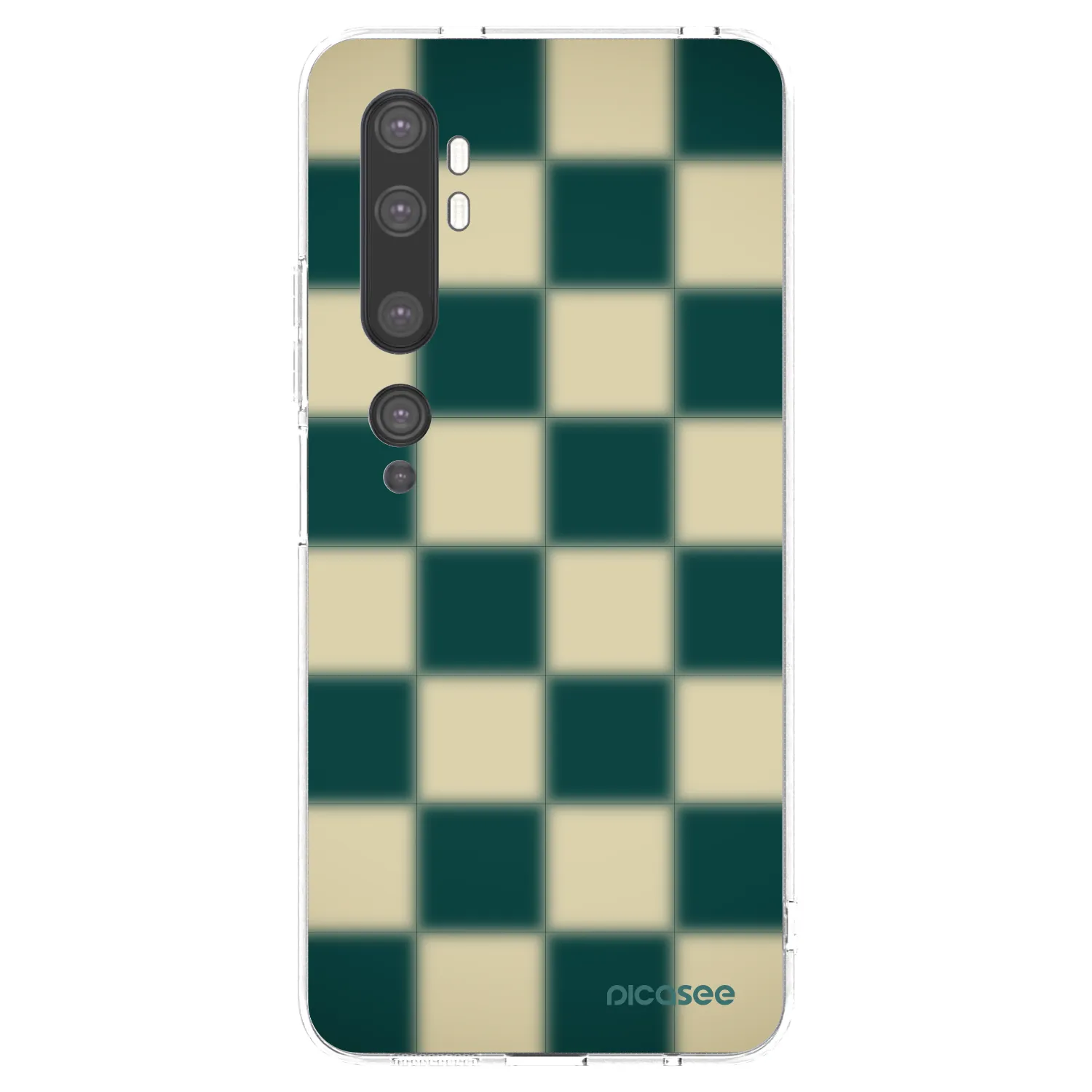 Picasee husă transparentă din silicon pentru Xiaomi Mi Note 10 (Pro) - Shadow Chess