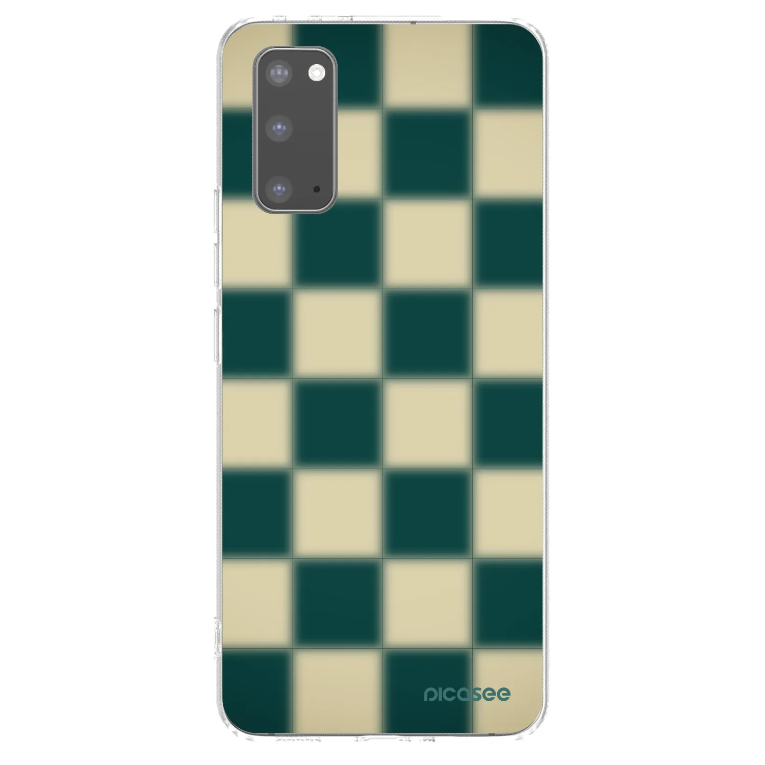 Picasee husă transparentă din silicon pentru Samsung Galaxy S20 G980F - Shadow Chess