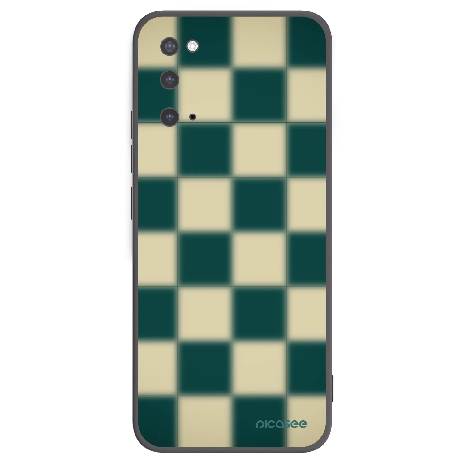 Picasee husă neagră din silicon pentru Samsung Galaxy S20 G980F - Shadow Chess