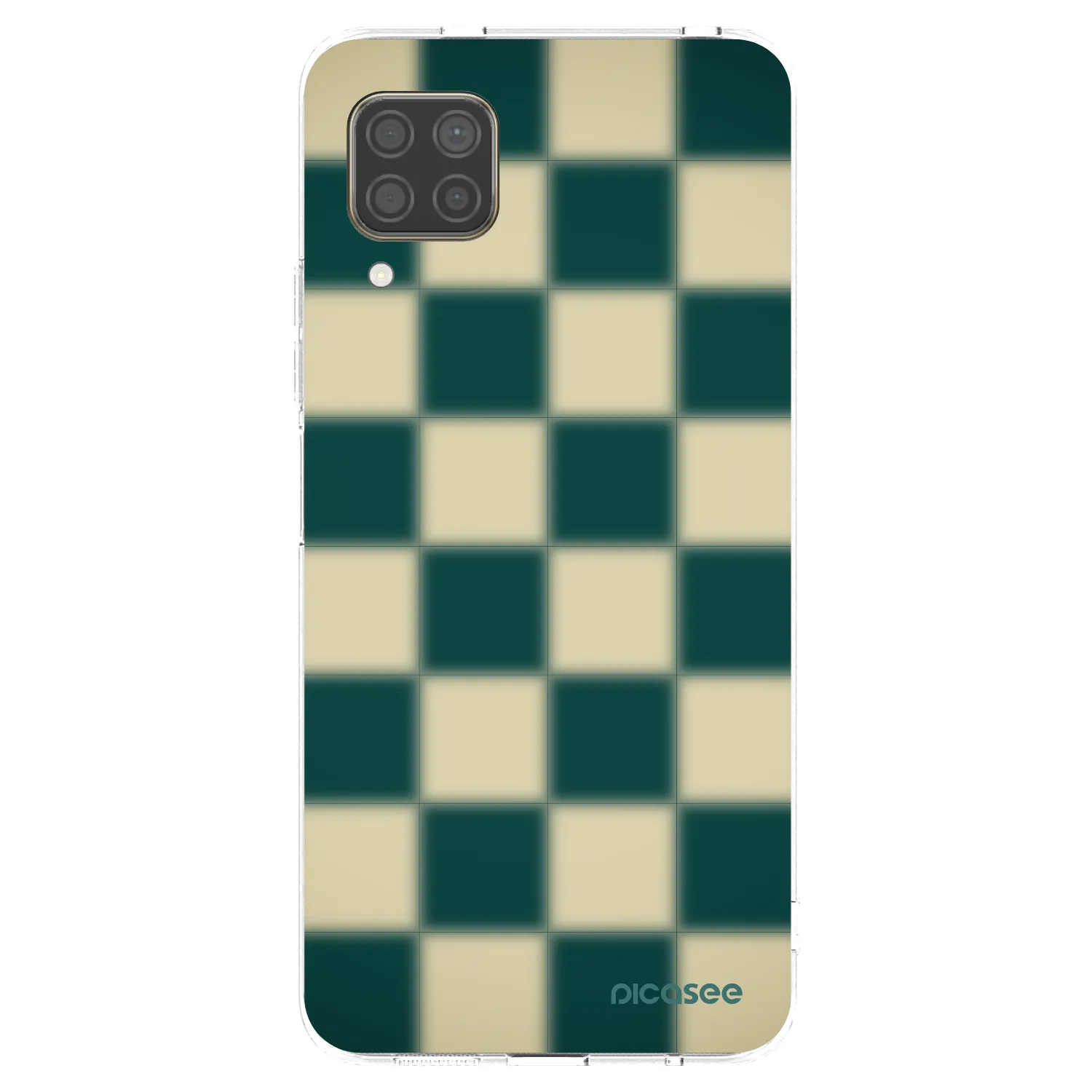 Picasee husă transparentă din silicon pentru Huawei P40 Lite - Shadow Chess