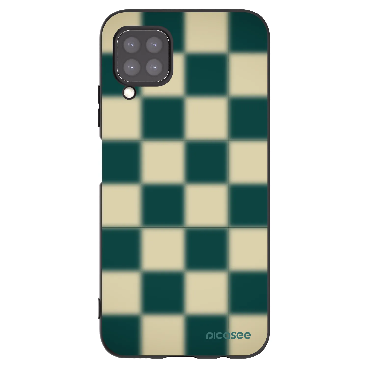 Picasee husă neagră din silicon pentru Huawei P40 Lite - Shadow Chess
