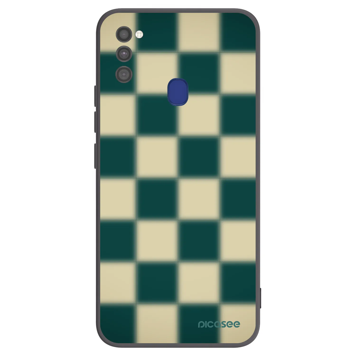 Picasee husă neagră din silicon pentru Samsung Galaxy M21 M215F - Shadow Chess