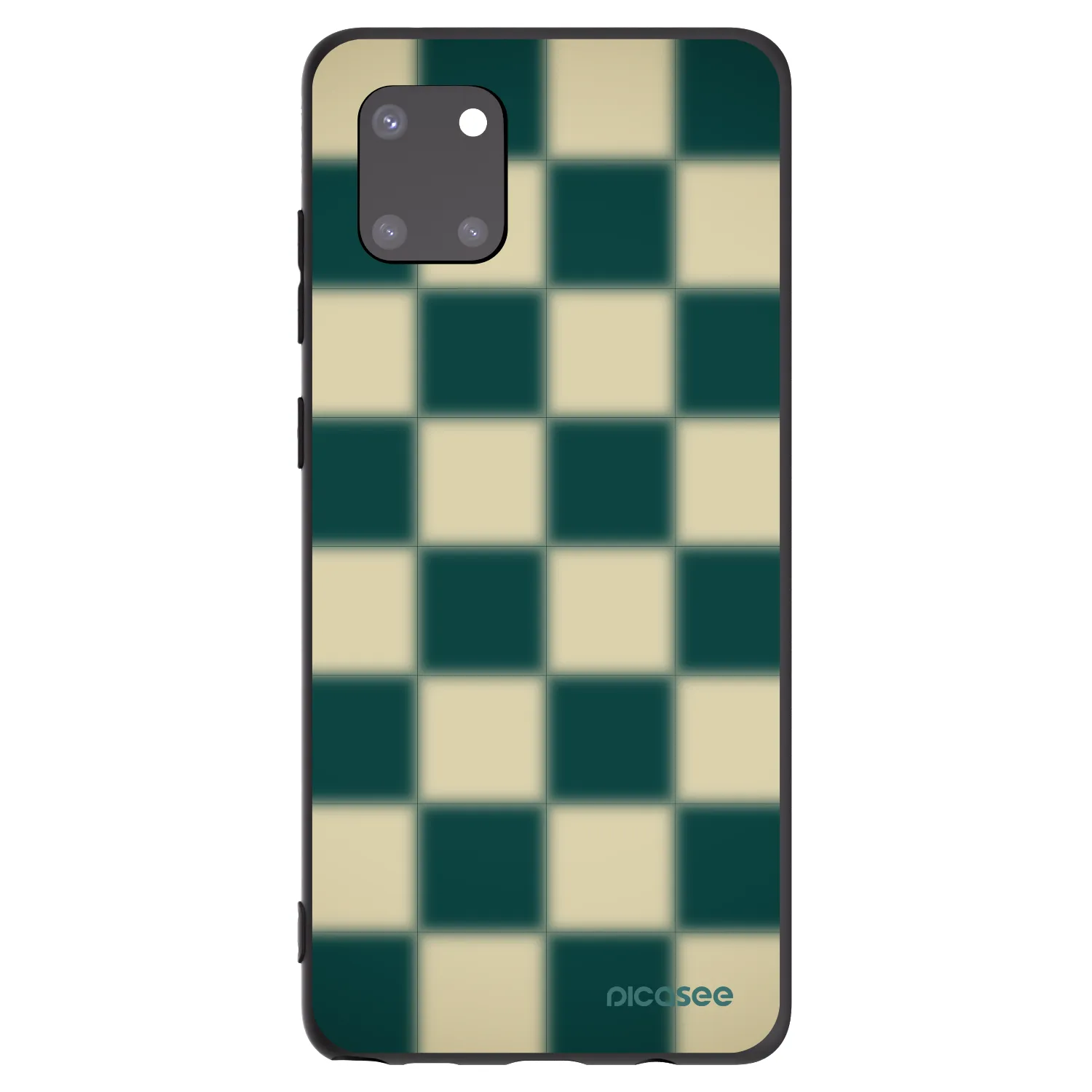 Picasee husă neagră din silicon pentru Samsung Galaxy Note 10 Lite N770F - Shadow Chess