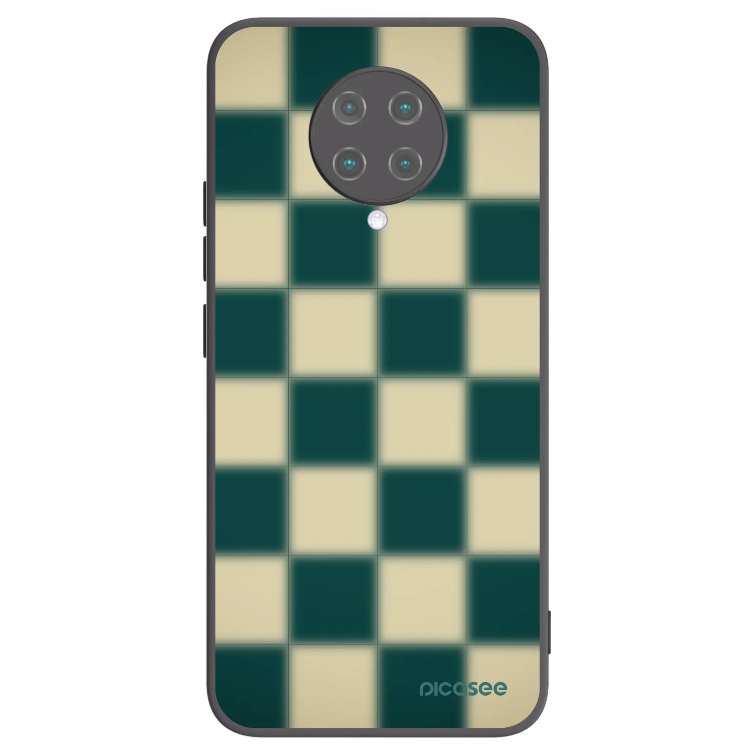 Picasee husă neagră din silicon pentru Xiaomi Poco F2 Pro - Shadow Chess