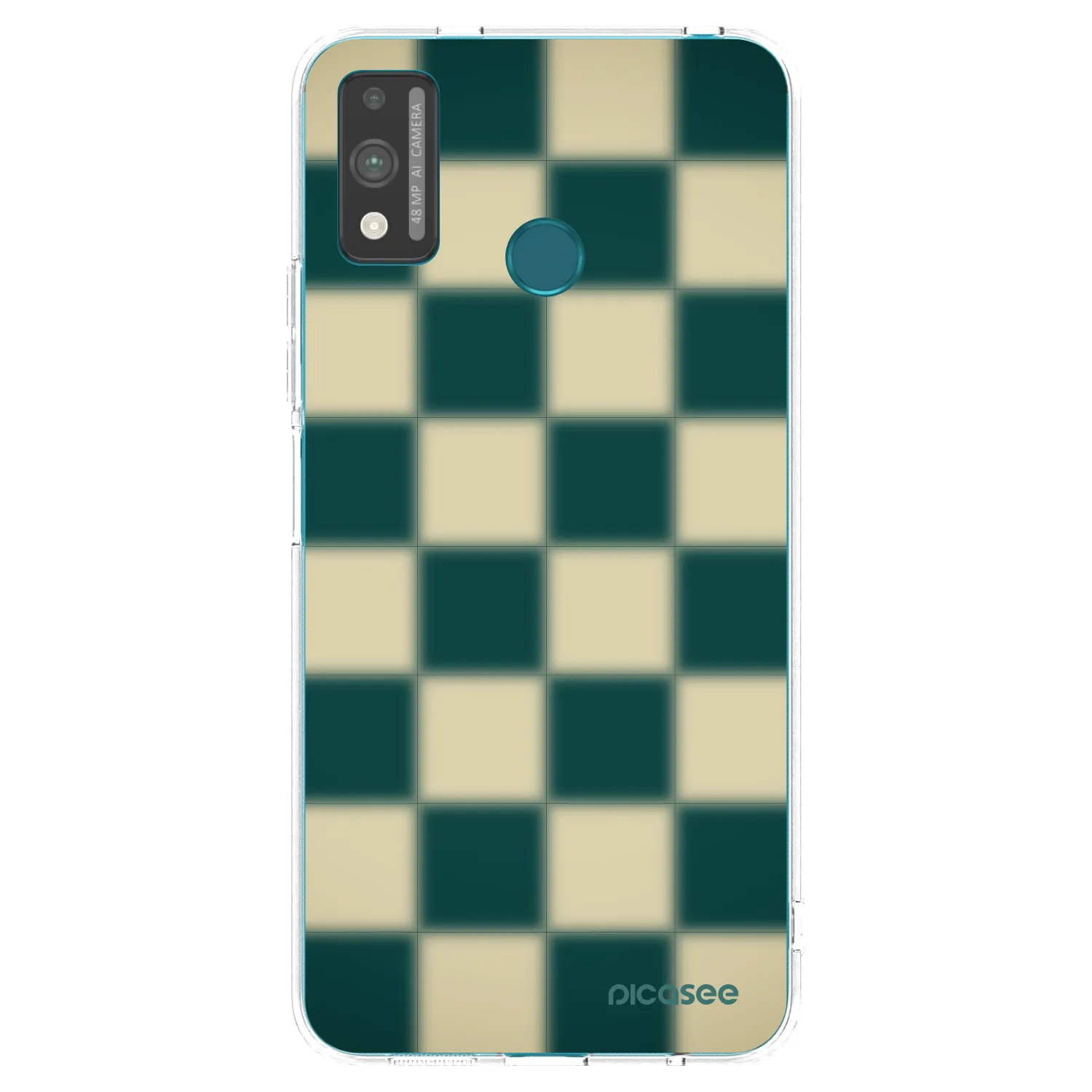 Picasee husă transparentă din silicon pentru Honor 9X Lite - Shadow Chess