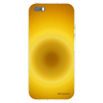Picasee husă transparentă din silicon pentru Apple iPhone 5/5S/SE - Solar Pulse