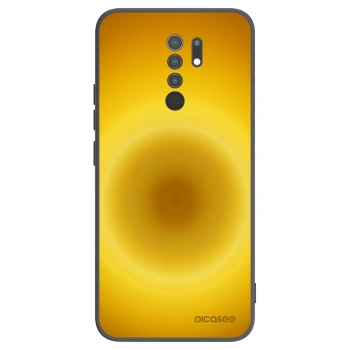 Picasee husă neagră din silicon pentru Xiaomi Redmi 9 - Solar Pulse