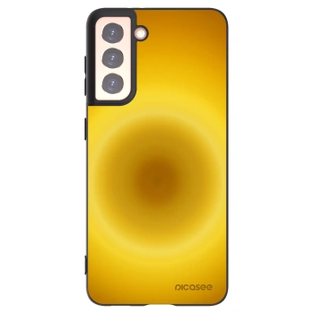 Picasee husă neagră din silicon pentru Samsung Galaxy S21 5G G991B - Solar Pulse