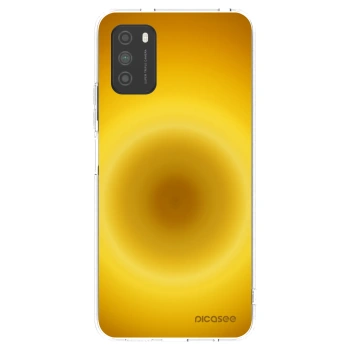 Picasee husă transparentă din silicon pentru Xiaomi Poco M3 - Solar Pulse