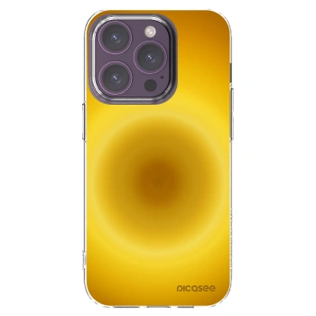 Picasee husă transparentă din silicon pentru Apple iPhone 14 Pro - Solar Pulse