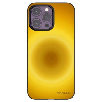 Picasee husă neagră din silicon pentru Apple iPhone 14 Pro Max - Solar Pulse