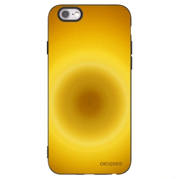 Picasee husă neagră din silicon pentru Apple iPhone 6/6S - Solar Pulse