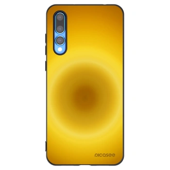 Picasee husă neagră din silicon pentru Huawei P20 Pro - Solar Pulse
