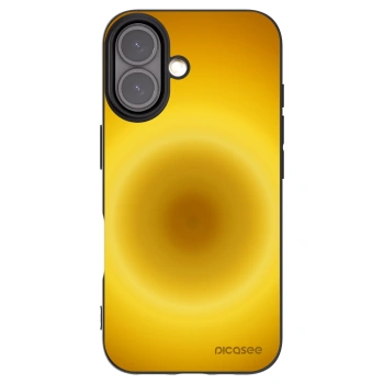 Picasee husă neagră din silicon pentru Apple iPhone 16 - Solar Pulse
