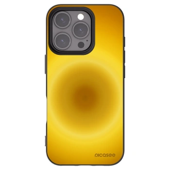 Picasee husă neagră din silicon pentru Apple iPhone 16 Pro - Solar Pulse