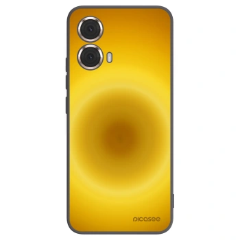 Picasee husă neagră din silicon pentru Motorola Moto G85 - Solar Pulse