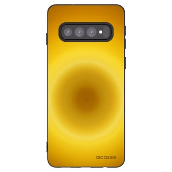 Picasee husă neagră din silicon pentru Samsung Galaxy S10 G973 - Solar Pulse