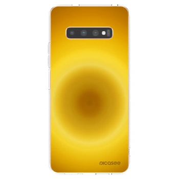 Picasee husă transparentă din silicon pentru Samsung Galaxy S10 Plus G975 - Solar Pulse