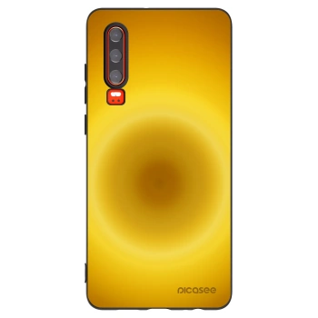 Picasee husă neagră din silicon pentru Huawei P30 - Solar Pulse