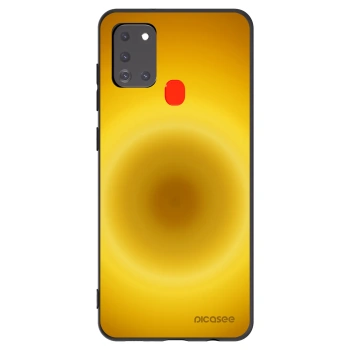 Picasee husă neagră din silicon pentru Samsung Galaxy A21s - Solar Pulse
