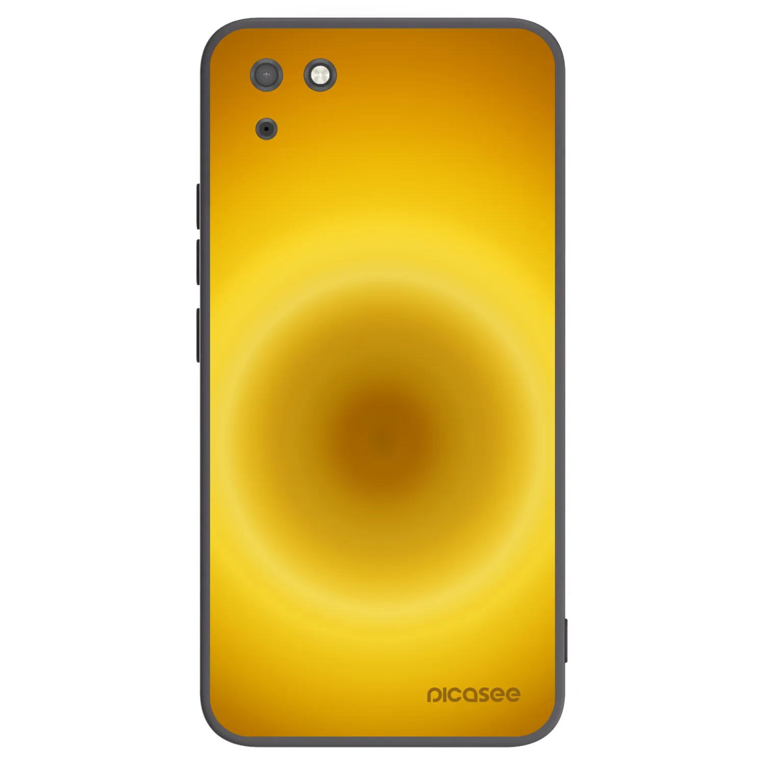 Picasee husă neagră din silicon pentru Huawei Y5P - Solar Pulse