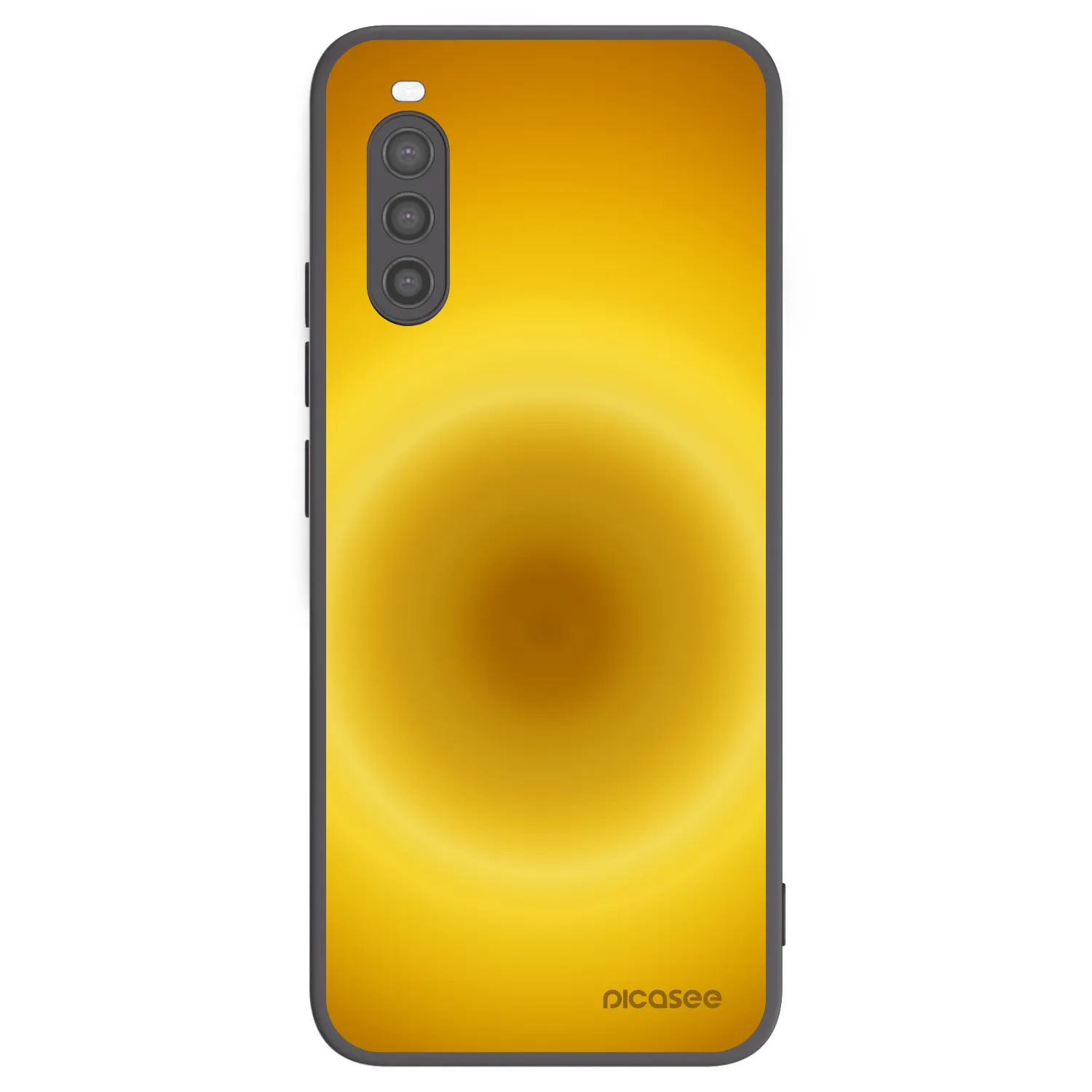 Picasee husă neagră din silicon pentru Sony Xperia 10 II - Solar Pulse
