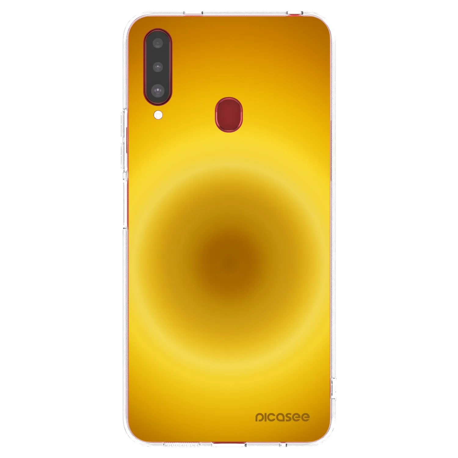 Picasee husă transparentă din silicon pentru Samsung Galaxy A20s - Solar Pulse