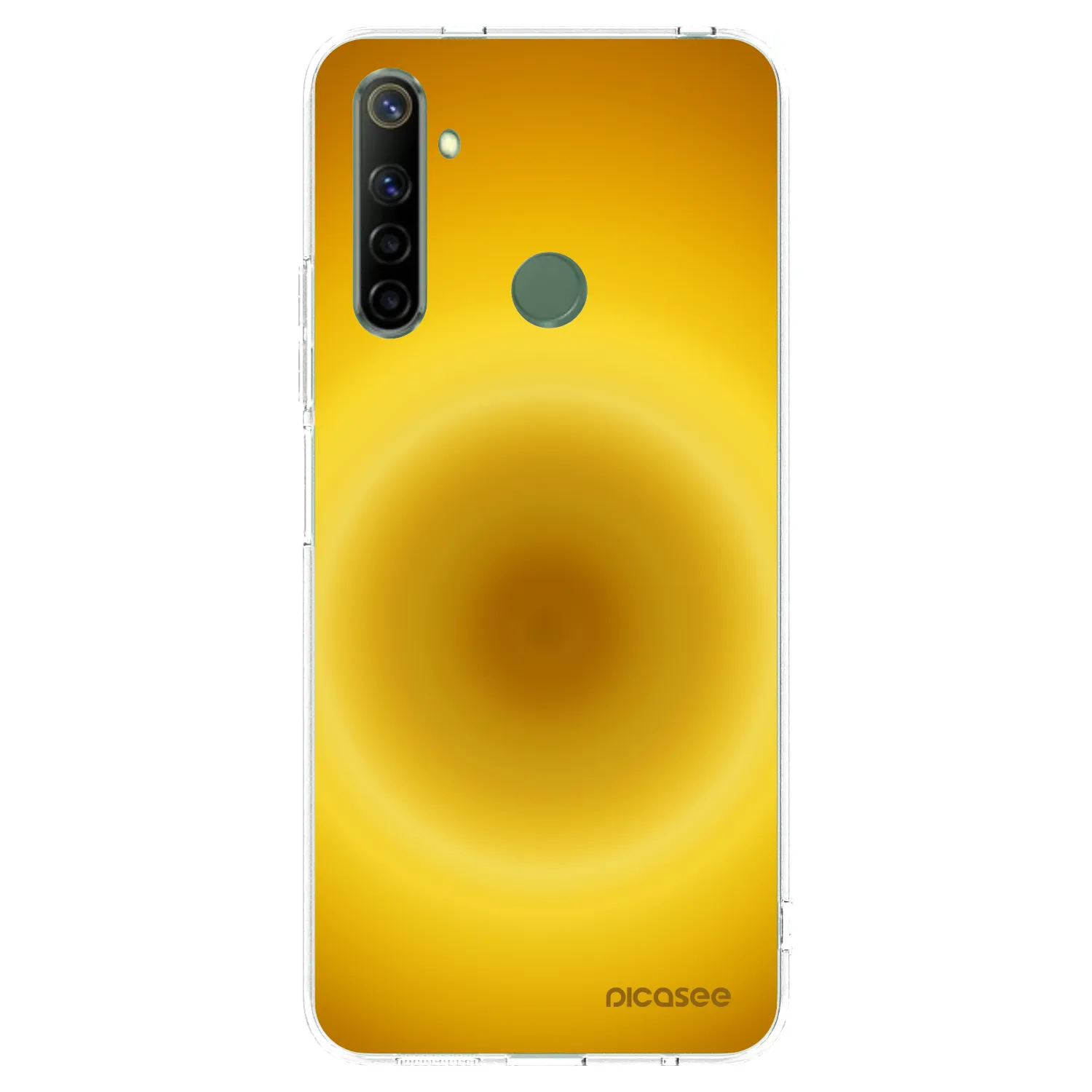 Picasee husă transparentă din silicon pentru Realme 6i - Solar Pulse