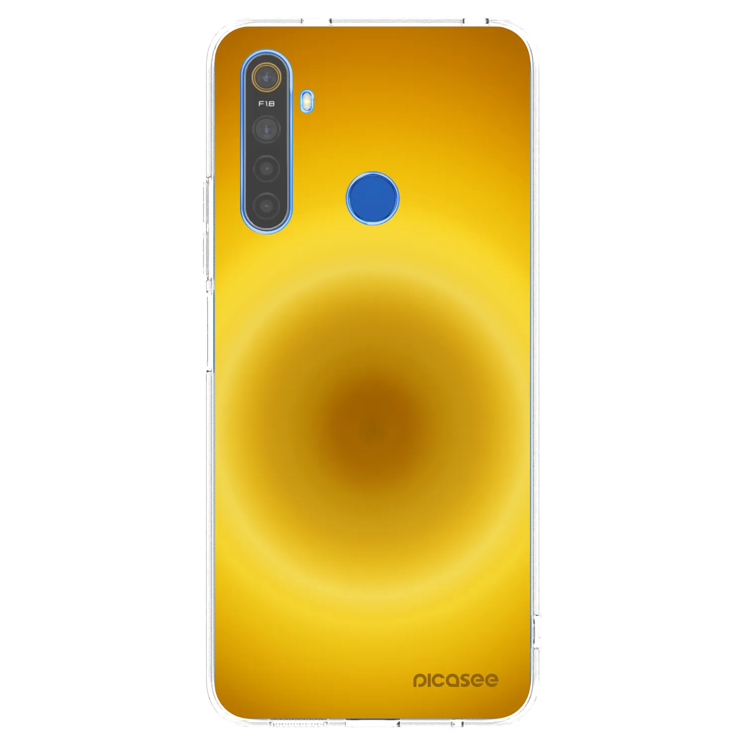 Picasee husă transparentă din silicon pentru Realme 5 - Solar Pulse