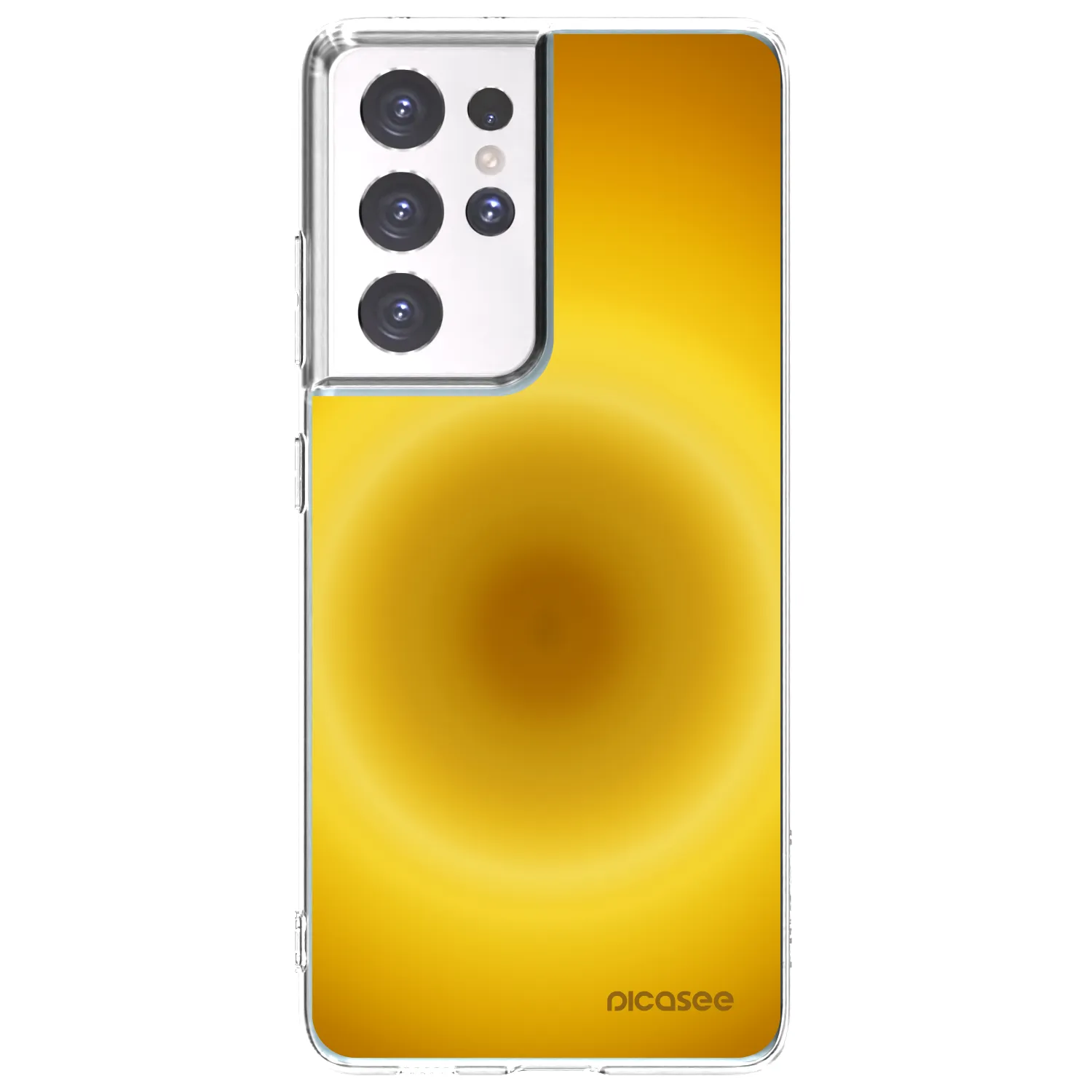 Picasee husă transparentă din silicon pentru Samsung Galaxy S21 Ultra 5G G998B - Solar Pulse