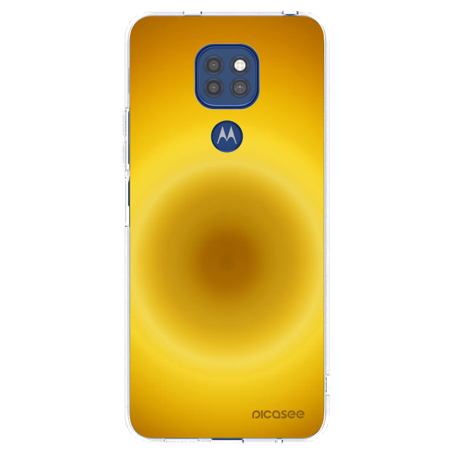 Picasee husă transparentă din silicon pentru Motorola Moto G9 Play - Solar Pulse