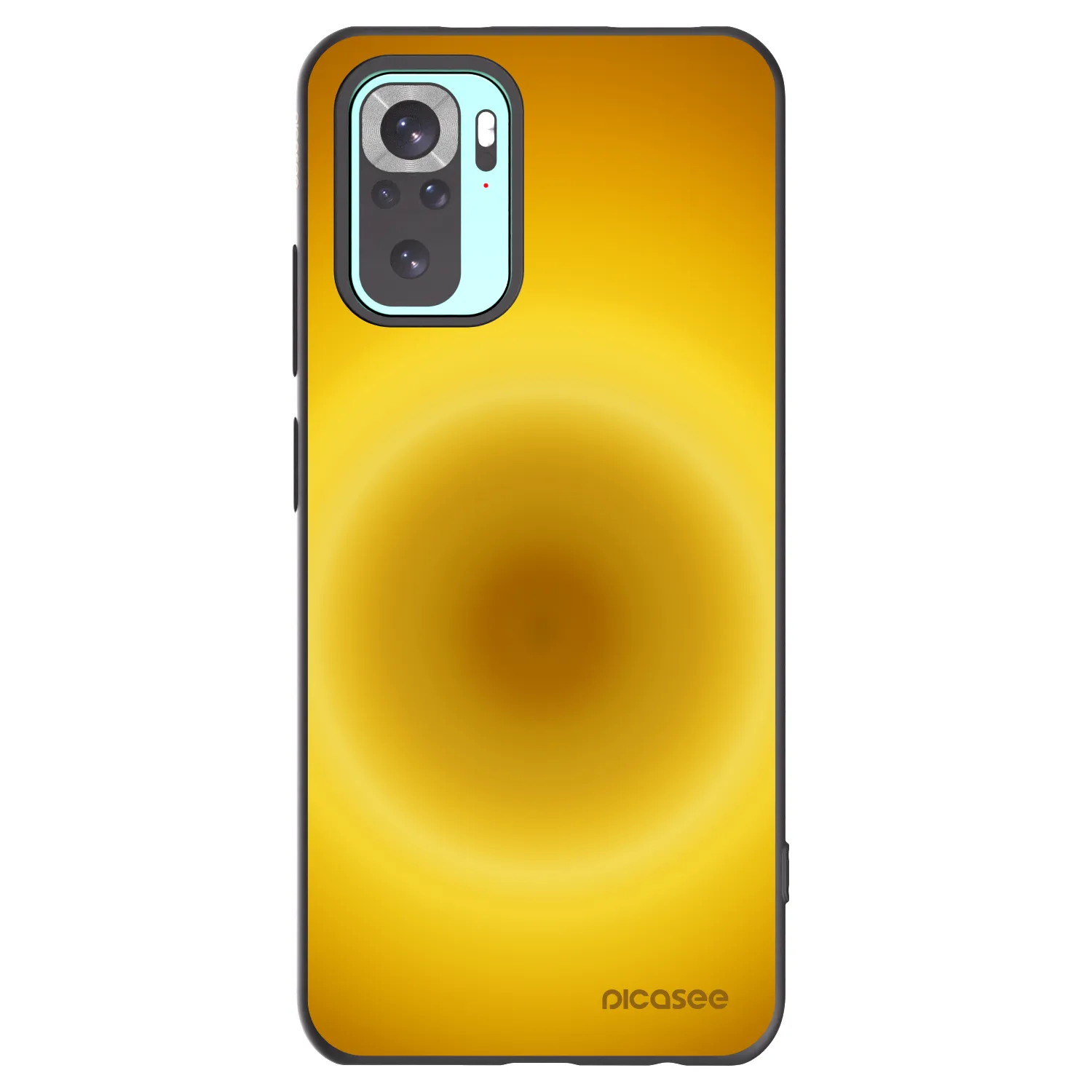 Picasee husă neagră din silicon pentru Xiaomi Redmi Note 10 Pro - Solar Pulse