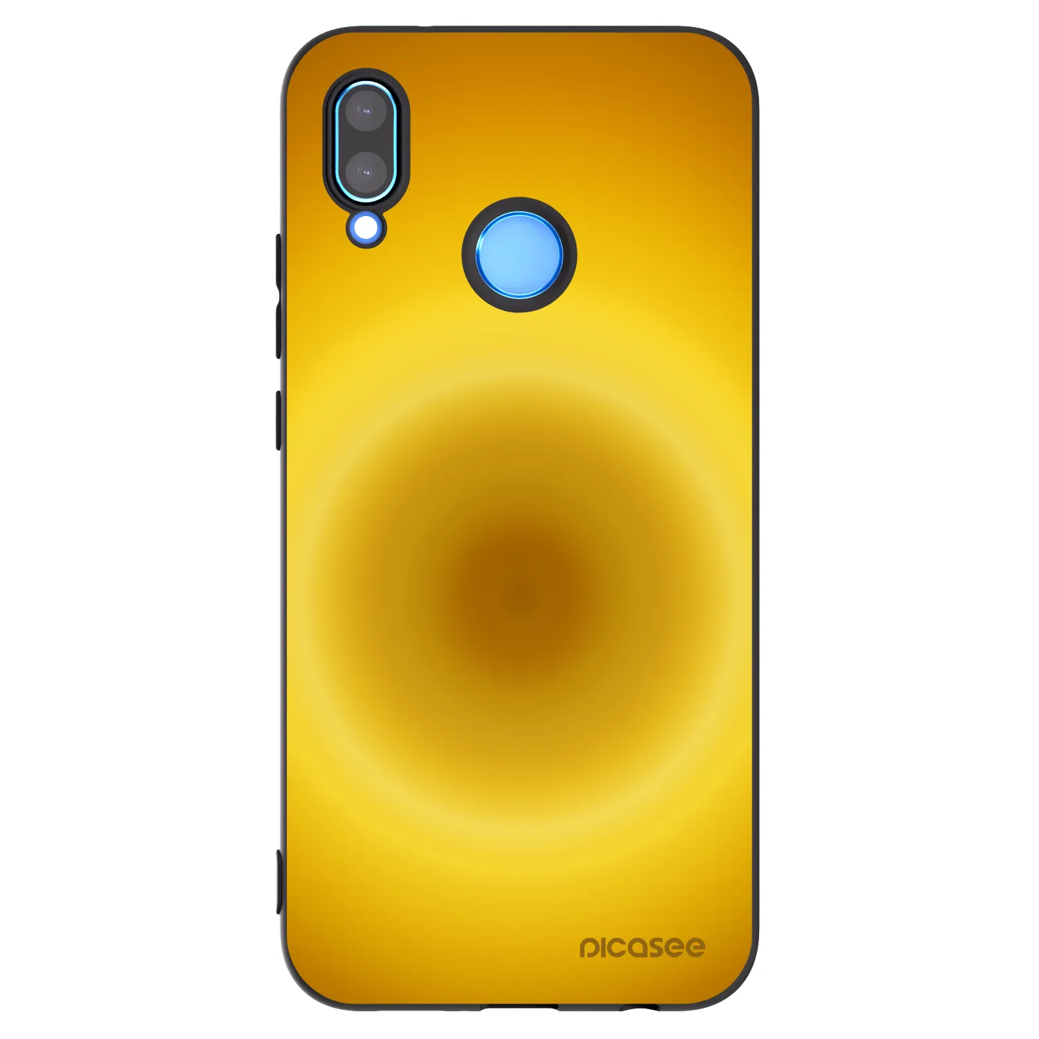 Picasee husă neagră din silicon pentru Huawei P20 Lite - Solar Pulse