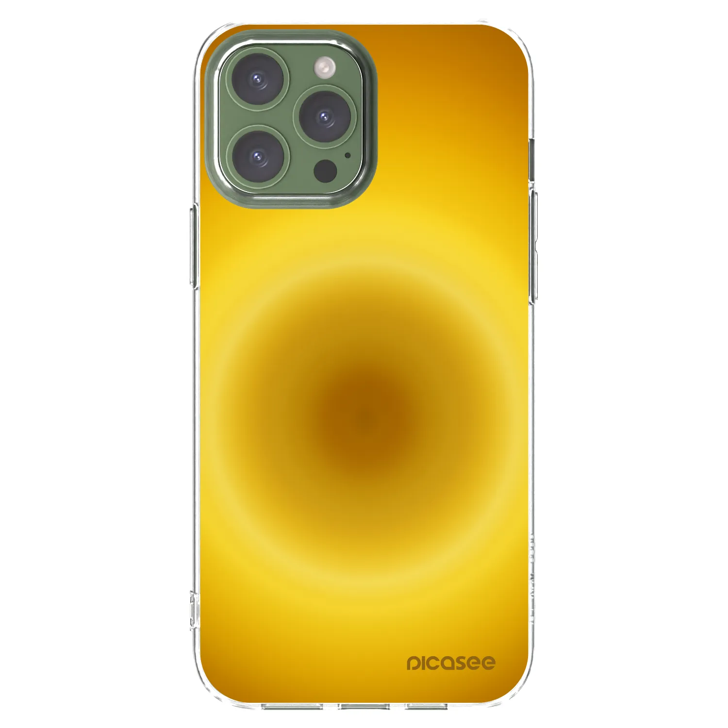 Picasee husă transparentă din silicon pentru Apple iPhone 13 Pro Max - Solar Pulse