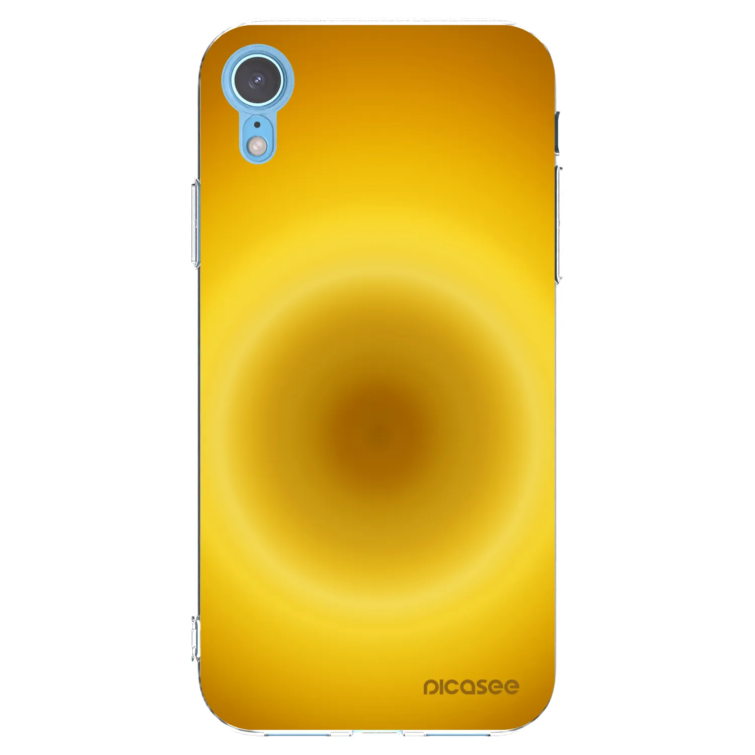 Picasee husă transparentă din silicon pentru Apple iPhone XR - Solar Pulse